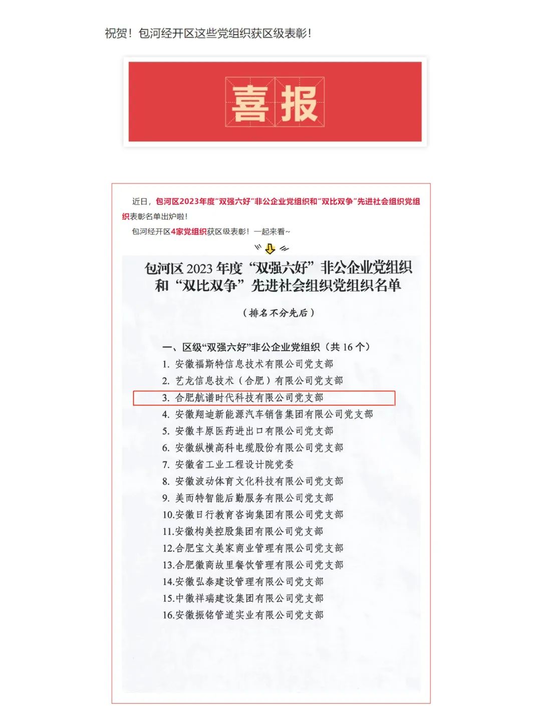 航譜時(shí)代獲評(píng)包河區(qū)“雙強(qiáng)六好”與五一勞動(dòng)獎(jiǎng)狀雙殊榮